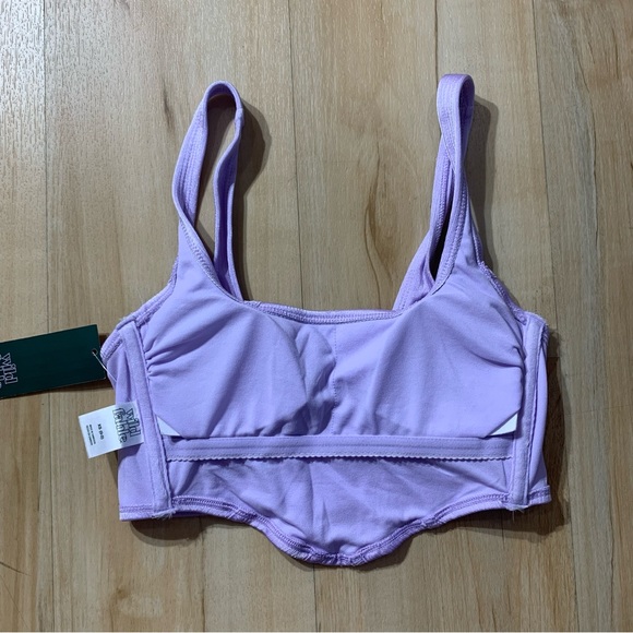 Wild Fable Purple top with removable bra size XS (0-2) - Picture 5 of 7